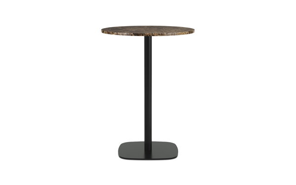 Stôl Form, výška 94,5 cm, veľký, okrúhly – mramor