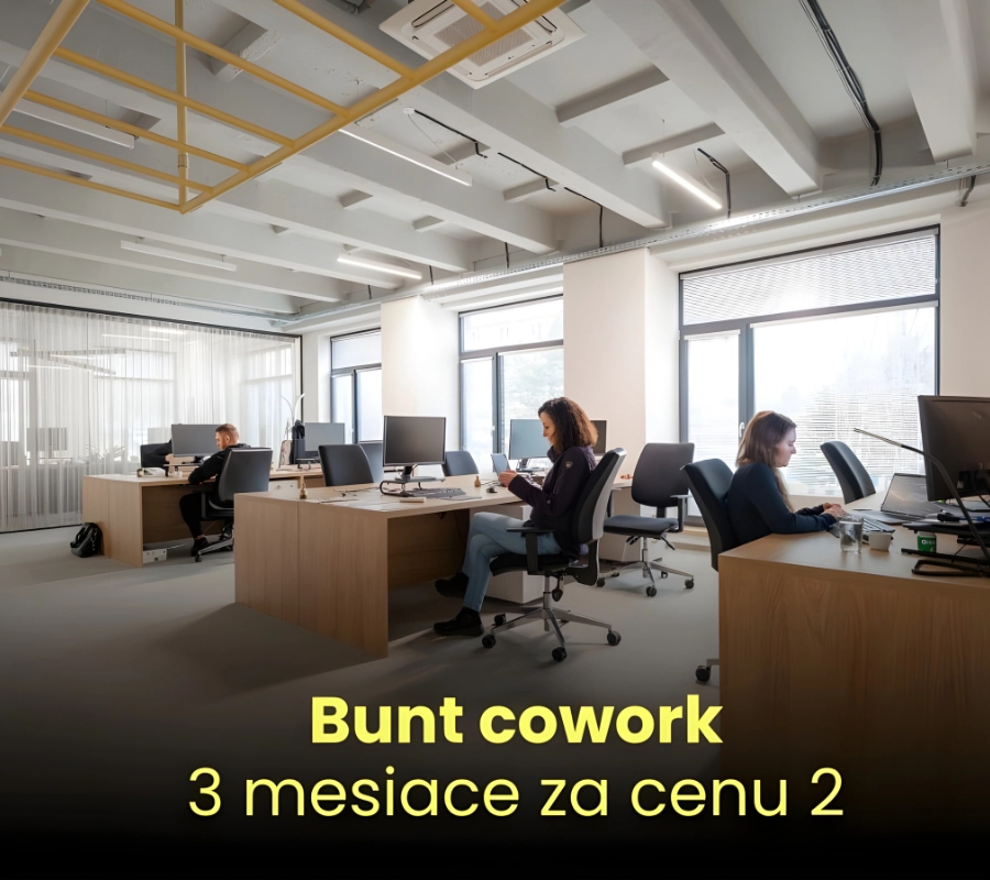 Open space v Bunt coworku