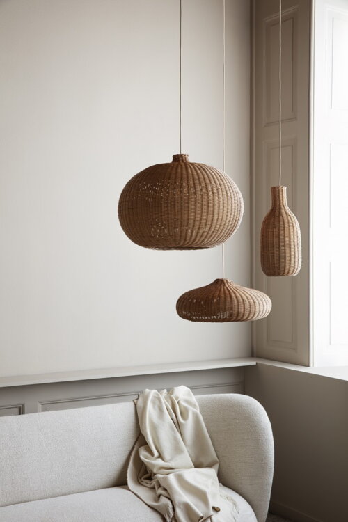 Svietidlo Braided Lampshade