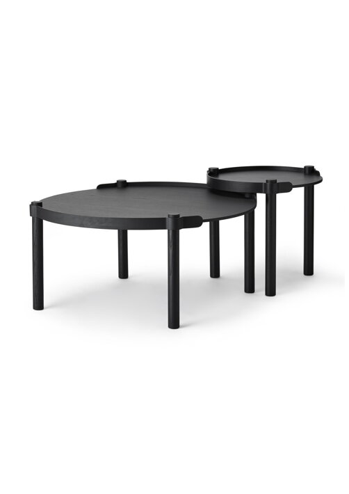 Minimalistický stolík z čierneho dubu