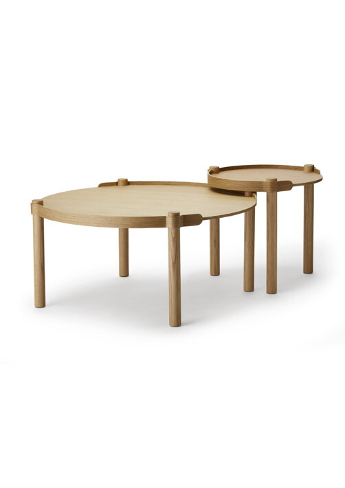 Minimalistický dubový stolík