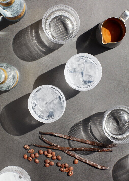 Elegantné dizajnové poháre na vodu Ripple