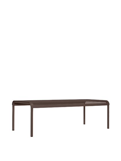 Stolík Dapple Low, 114 x 57 cm, Dark Chocolate – hnedý