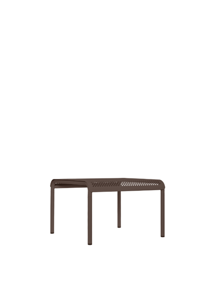 Stolík Dapple Low, 57 x 57 cm, Dark Chocolate – hnedý