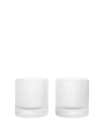 Poháre Ripple Tumbler, set 2 ks – číre