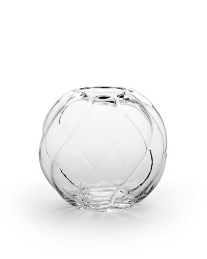 Váza Twist Ball Clear – číra