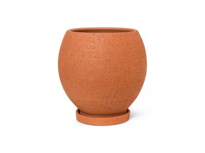 Vonkajší kvetináč Ando, stredný – terracotta