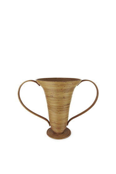 Ratanová váza Amphora, veľká – prírodná