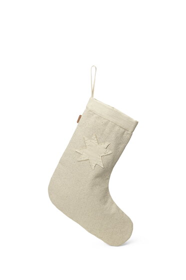 Vianočná ponožka Vela Stocking – prírodná