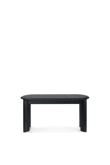 Lavica Bevel Bench – čierny naolejovaný buk