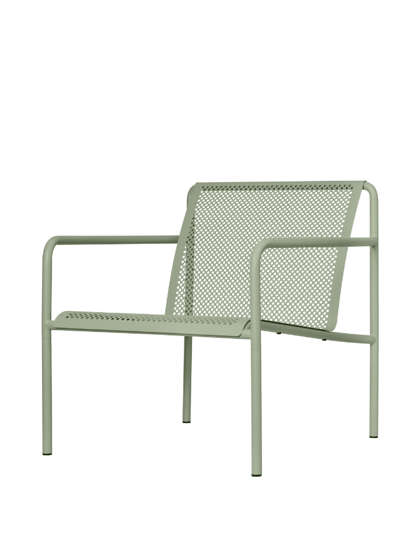 Kreslo Dapple Lounge s podrúčkami Tea Green – zelené