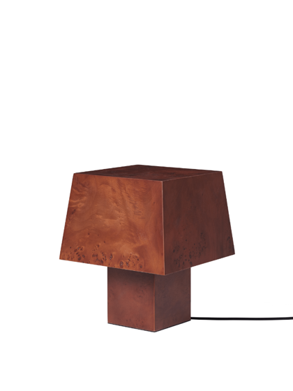 Stolová lampa Burl – hnedá