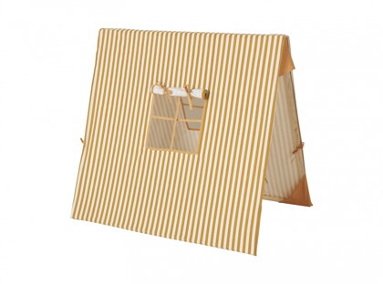 Stan s prúžkami Mustard Thin Striped Tent – horčicový