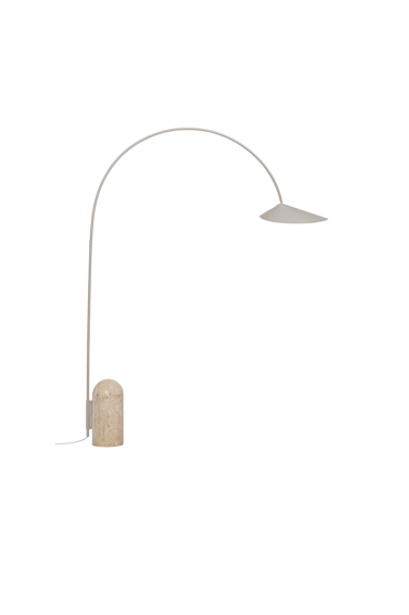 Stojanová lampa Arum Arched – kašmírová