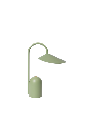 Prenosná lampa Arum Tea Green – zelená