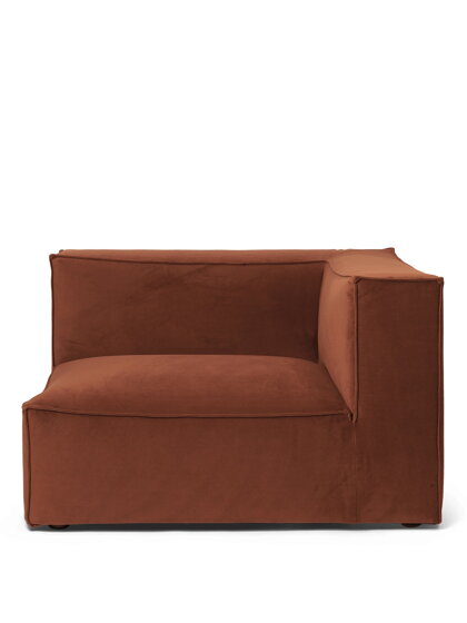 Modul Catena Rich Velvet Armrest S401, pravý – červený