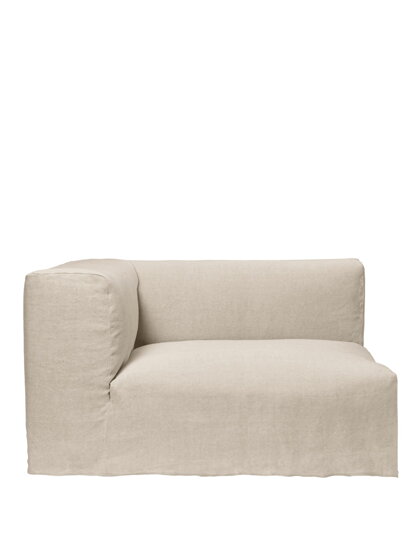 Modul Catena Loose Drape Armrest L400, ľavý – prírodný