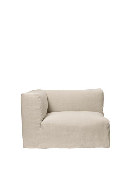 Modul Catena Loose Drape Armrest S400, ľavý – prírodný