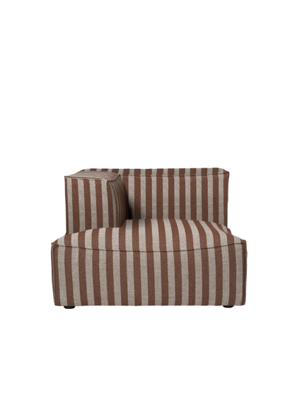 Modul Catena Louisiana Chaise Longue L600, ľavý roh – pieskový/hnedý