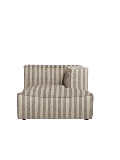 Modul Catena Louisiana Chaise Longue L601, pravý roh – pieskový/off-white