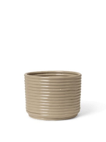 Kvetináč Corduroy Pot – kašmírový