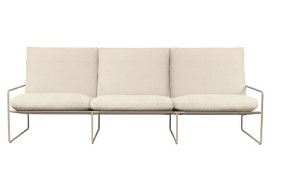Pohovka Desert Pure Bouclé, 3-miestna – off-white/kašmírová