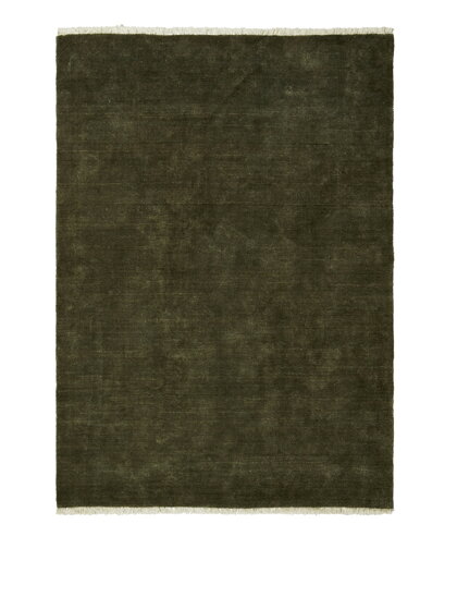 Jutový koberec Firth 200 x 300 cm – tmavý olivový