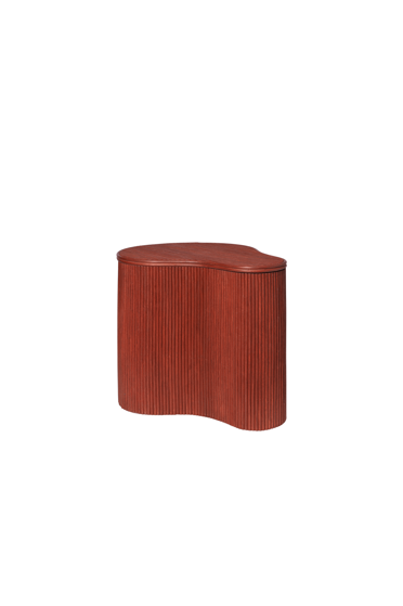 Príručný stolík Isola Storage Table Oxide Red – červený