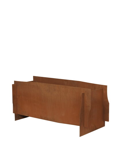 Kvetináč Lapel, obdĺžnikový – Rust