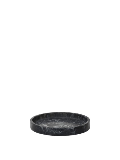Podnos Mist Charcoal, Ø 20 cm – čierny