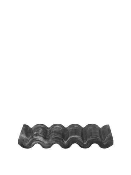 Podložka pod mydlo Mist Charcoal – čierna
