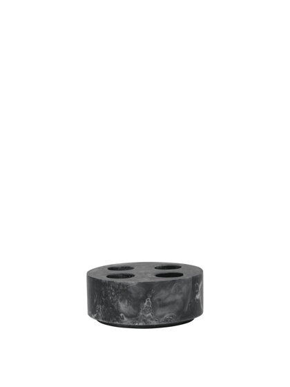 Stojan na kefky Mist Multi Charcoal – čierny