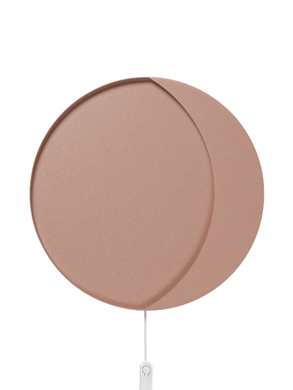 Nástenná lampa Neba Rose – ružová