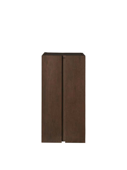 Parcel talapzat, 60 cm – sötét pácolt tölgy