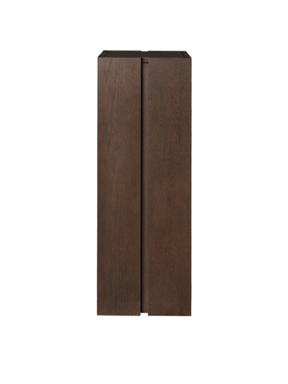 Parcel talapzat, 90 cm – sötét pácolt tölgy