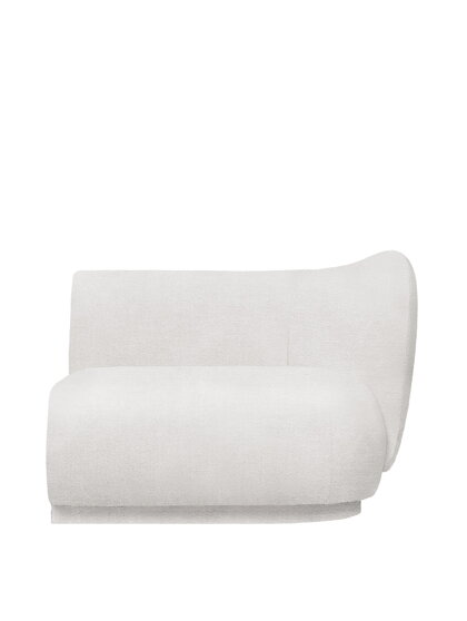 Modul Rico Bouclé Armrest, pravý – off-white