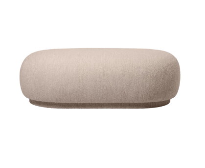 Ottoman Rico Soft Bouclé – prírodný