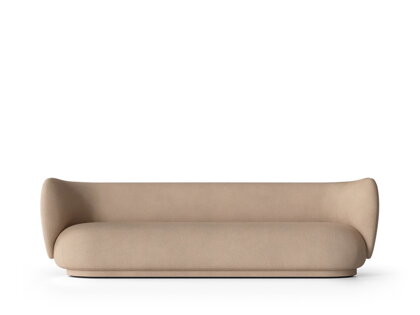 Pohovka Rico Brushed, 4-miestna – piesková
