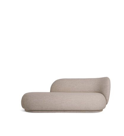 Leňoška Rico Divan Right Bouclé – piesková