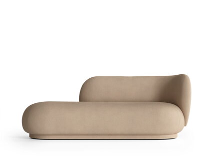 Leňoška Rico Divan Right Brushed – piesková