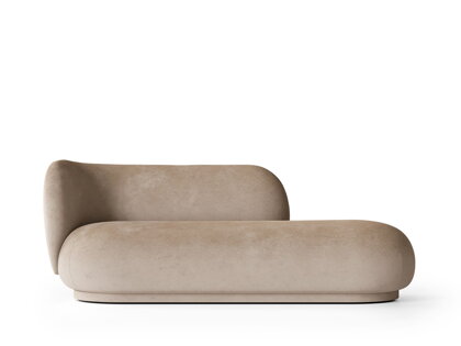 Leňoška Rico Divan Left Faded Velvet – piesková
