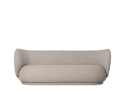 Pohovka Rico Bouclé, 3-miestna – piesková