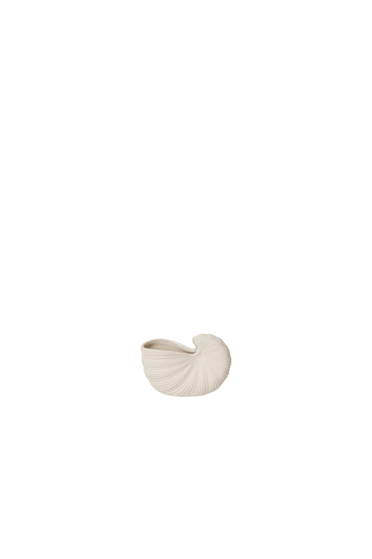 Kvetináč Shell Pot, malý – Off-white