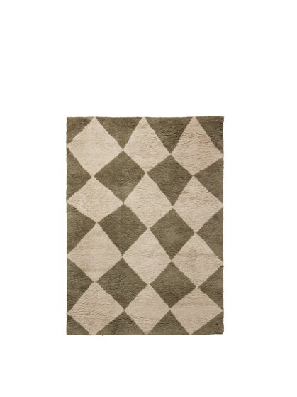 Koberec Tilt Elm Green, 140 x 200 cm – zelený
