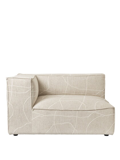 Modul Catena Can Lis Armrest L400, ľavý – pieskový/off-white