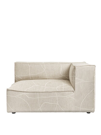 Modul Catena Can Lis Armrest L401, pravý – pieskový/off-white