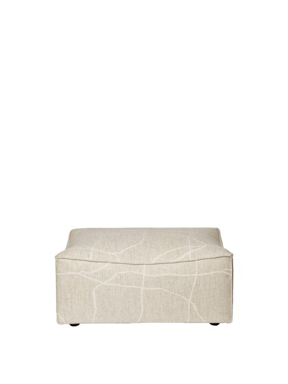 Puf Catena Utzon-Can Lis – pieskový/off-white