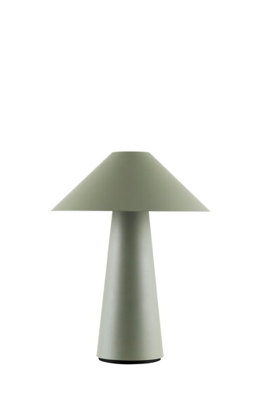 Cannes Moss Green hordozható asztali lámpa – zöld