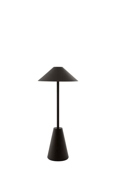 Prenosná stolová lampa Cannes Black, IP54 – čierna