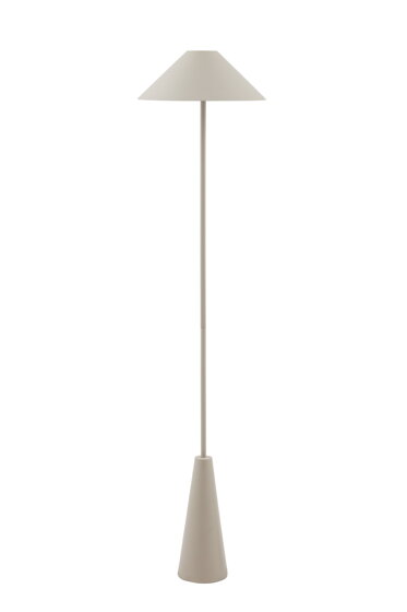 Prenosná stojanová lampa Cannes Mud – hnedosivá